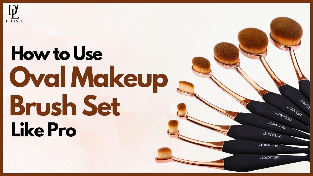 Technique Pro 10 Piece Oval Makeup Brush Set