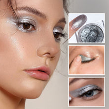 Load image into Gallery viewer, Cream Shimmer Eyeshadow Silver 05#
