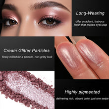 Load image into Gallery viewer, Cream Shimmer Eyeshadow Pink 07#
