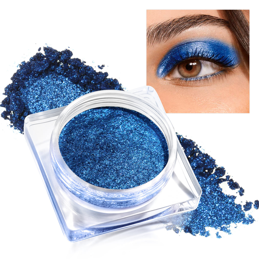 Cream Shimmer Eyeshadow Navy Blue 04#